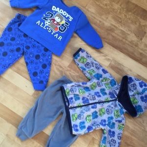 Fun warm boys size 12 sets